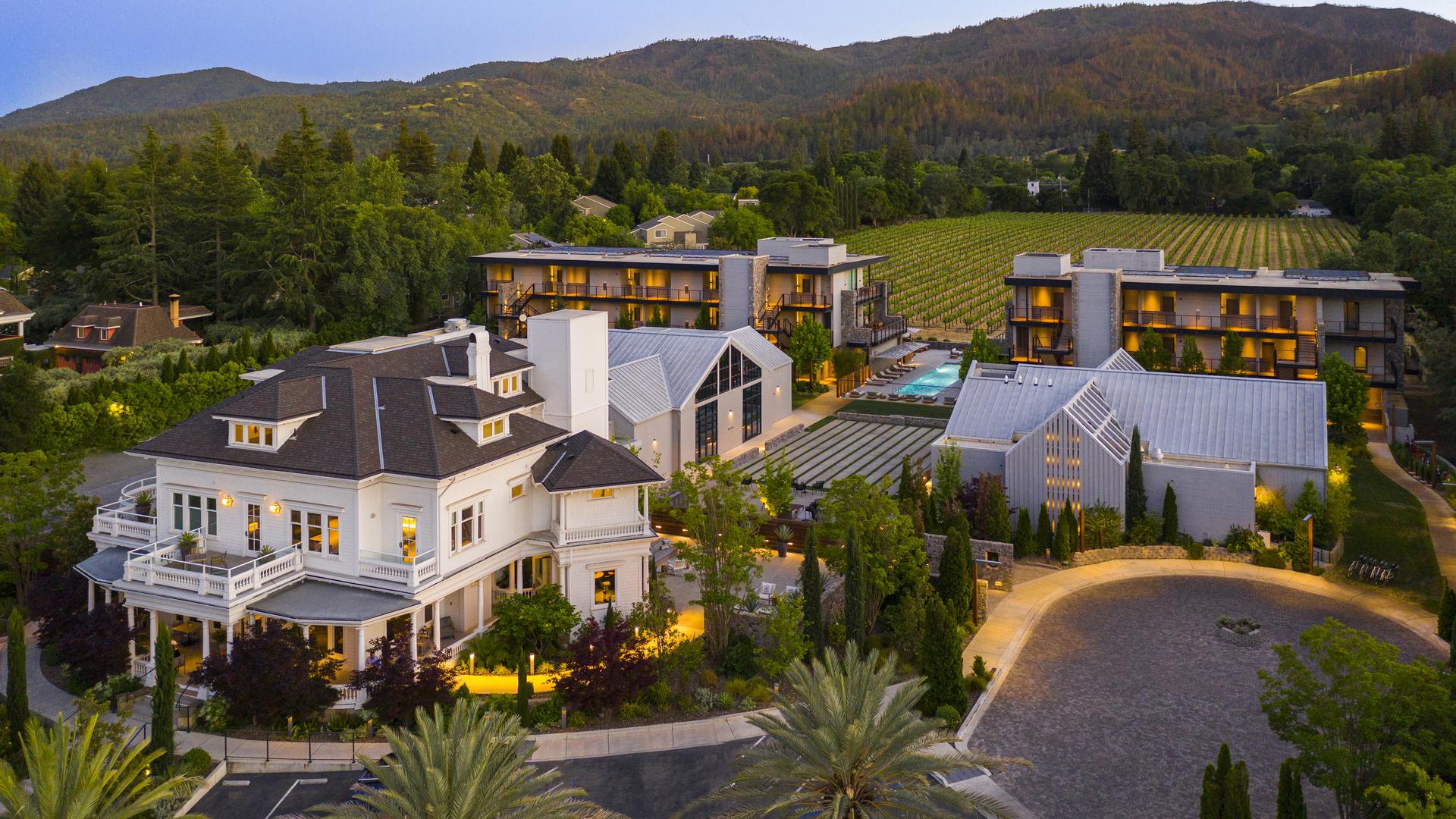 Caymus-Suisun winery grounds