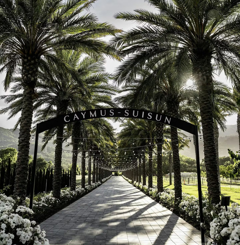 Caymus-Suisun winery entrance